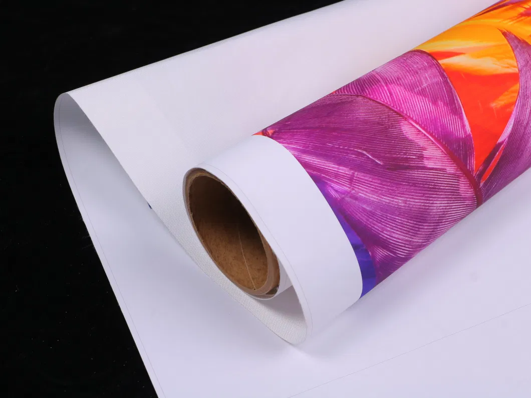 Printable Banner 600d Polyester Canvas/Polyester Canvas Fabric Roll/Digital Printing Canvas Roll