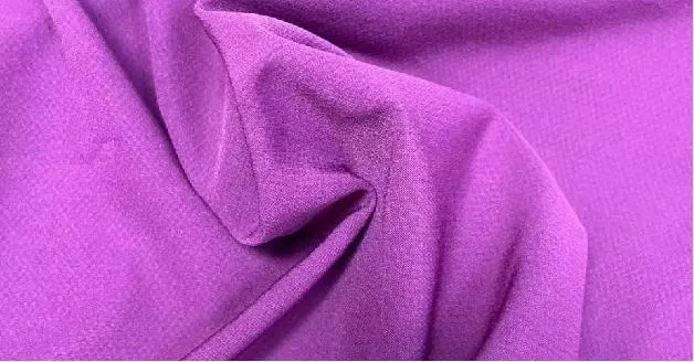 2024 Summer Best Sale Polyester Rayon Spandex Fabric Stoff Pleated Stretch Crepe Crinkle Fabric for Dress / Shirts