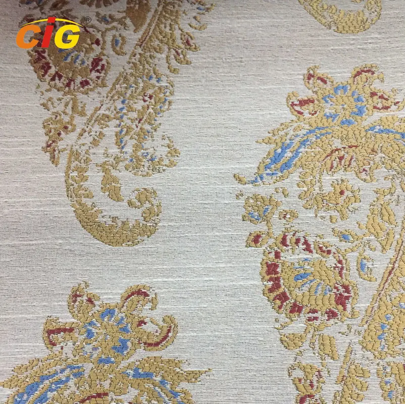 Jacquard and Flocked Fabrics for Curtains