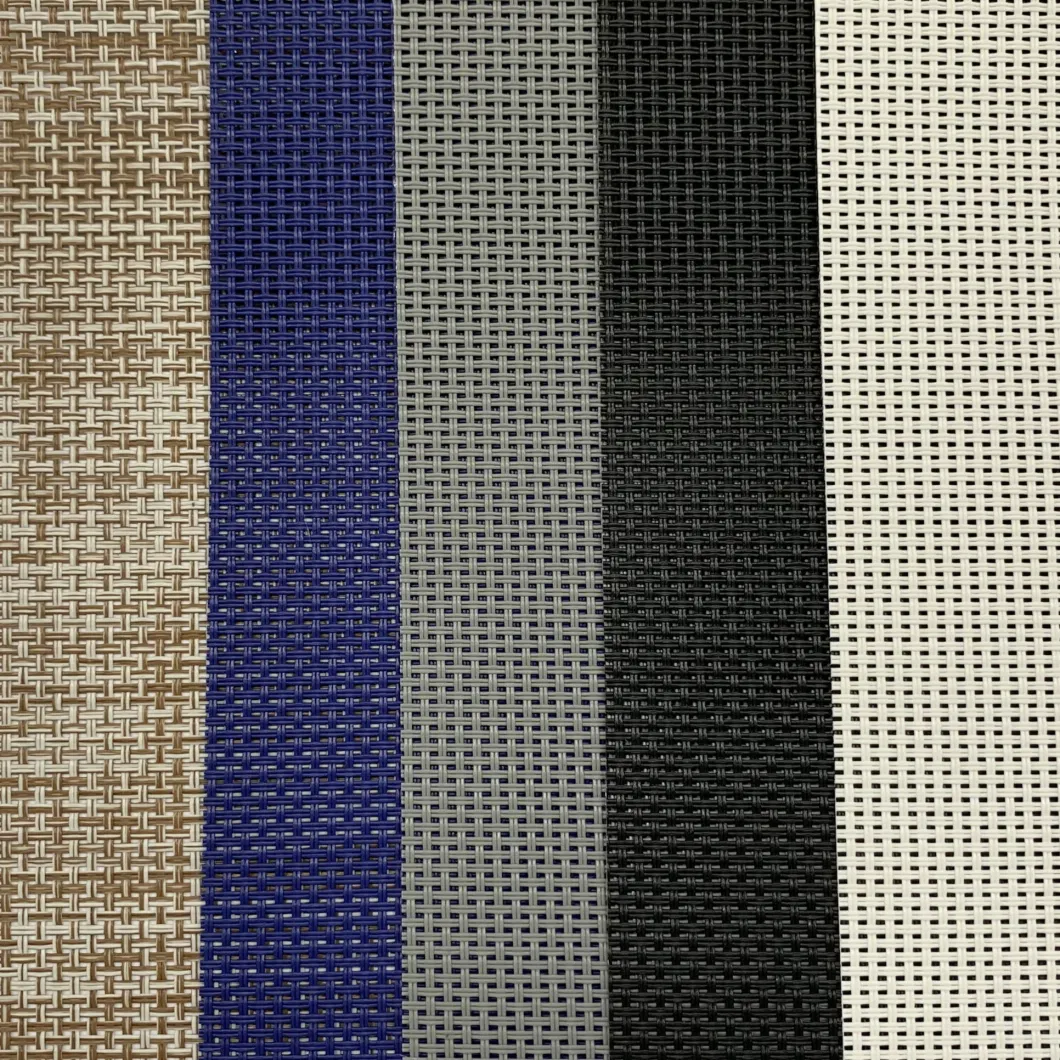 PVC Coated Polyester Mesh Beach Chair Fabric