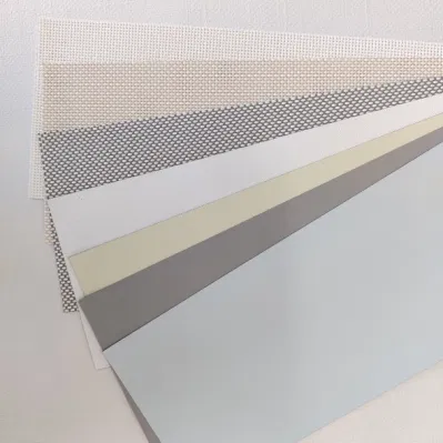  Economico colorato 100% poliestere finestra tessuto cieco verticale
