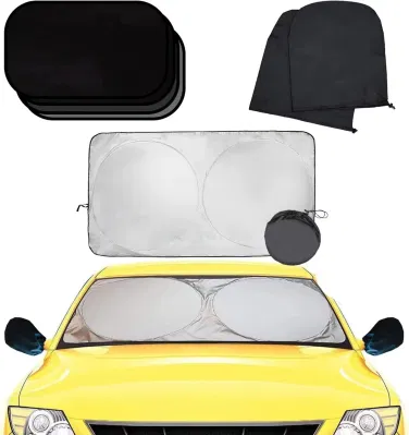  Protezione UV impermeabile di alta qualità protezione in poliestere parabrezza per auto parasole Coperchio