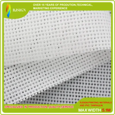  Tessuto in rete PVC tessuto in poliestere rivestito in PVC rete Flex Banner