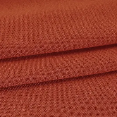 Full Polyester Single Side 130g tessuto liscio Ultra-sottile leggermente T-shirt in tessuto trasparente