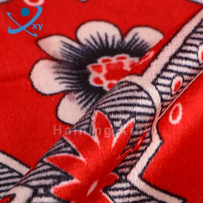  Tessuto a maglia in ordito Stampa Warp maglia 100% poliestere Ready Made Telo a tendina Stampa Holland Velvet