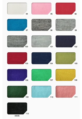 Full Polyester Single Side 130g tessuto liscio Ultra-sottile leggermente T-shirt in tessuto trasparente