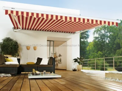 Tenda da giardino retrattile con finestra della casa