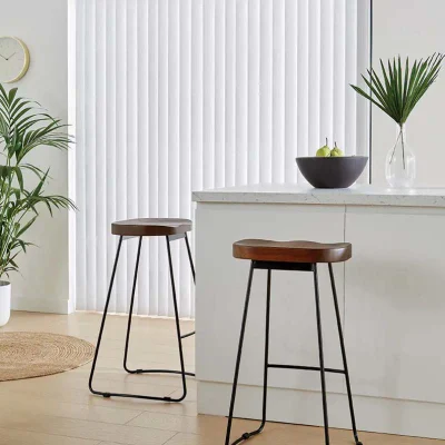Tende per finestre personalizzate in stile americano da 3.5 pollici in vinile verticali