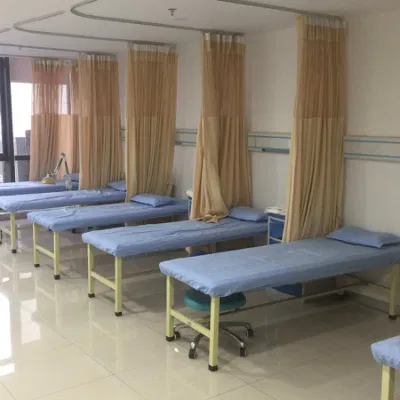  Jacquard antibatterico cortina medica divisori ignifughi cabina letto ospedale Teli