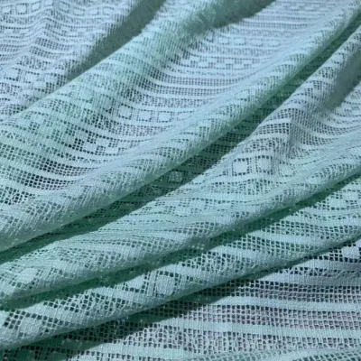  Tulle in cotone bianco trasparente per finestre semi-lace poliestere Voile China Tenda tessuto velato