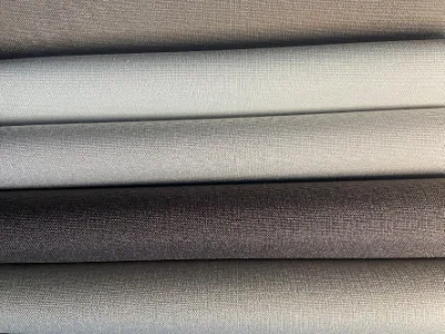 100% poliestere tende a rullo oscuranti per interni, tessuti in PVC