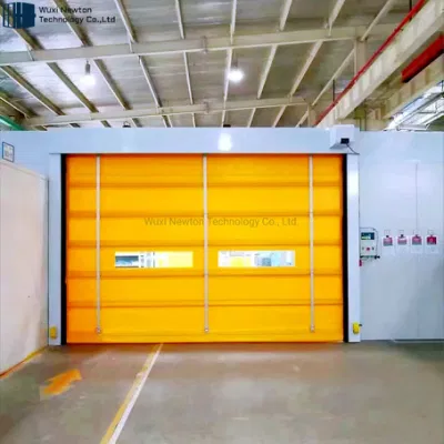  Alta qualità insonorizzata sensore tessuto porta Logistica magazzino Soft Tenda Sportello di impilamento