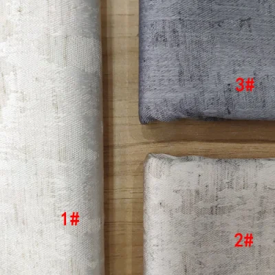 Js1266 Commercio all&prime;ingrosso tessuto Jacquard Tenda rivestimento Ospedale completo Blackout Tendina