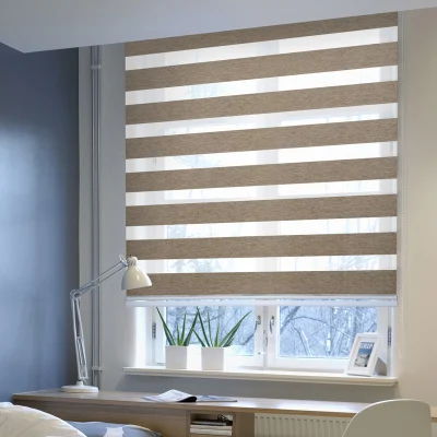  Tende Zebra motorizzate semi-oscuranti con tendina Zebra a rullo Easy Install