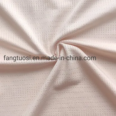  Fabbrica Commercio all&prime;ingrosso tessuti in rete sportivi in poliestere in nylon per lo sport T-shirt
