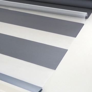 Tende ZEBRA 100% tessuto poliestere Tende manuali a rullo semi-oscuranti per Canada