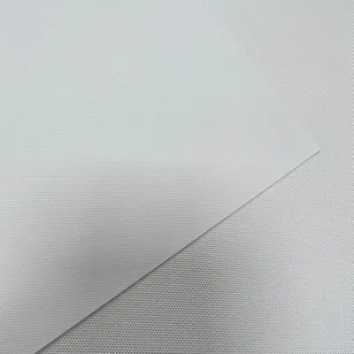 Stampa a sublimazione 600d Tenda in tessuto a timpano rivestito in PU/acrilico in poliestere bianco Oxford Tessuto