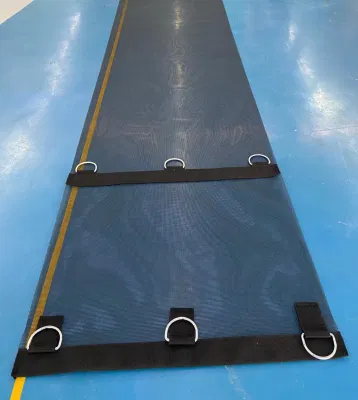  Telone in poliestere resistente ignifugo rivestito in PVC rete in PVC Tarp per coperture di sicurezza
