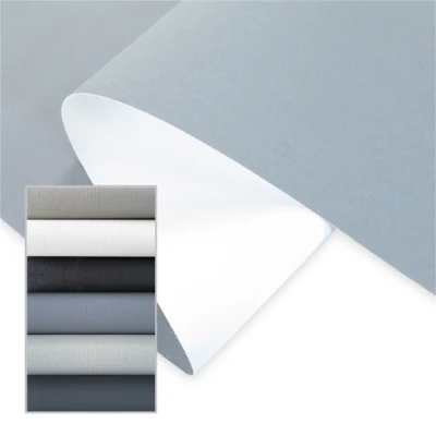 Materiale impermeabile in PVC in fibra di vetro tende a rullo oscuranti UV Tessuto