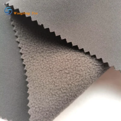  Morbida giacca in tessuto intrecciato in fibra di nylon con poliestere laminato traspirante TPU Tessuto per giacca piumino Wintercoat