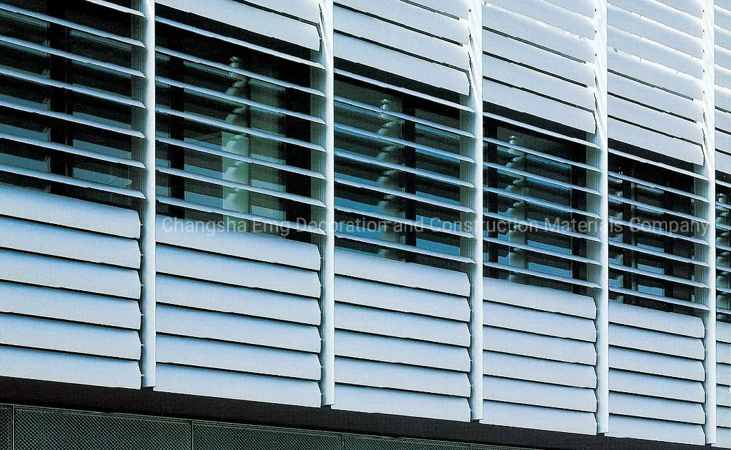 Vertical Blind/Durable High Performance Aluminium Sun Louver Shutter Window Louver Wall Louver