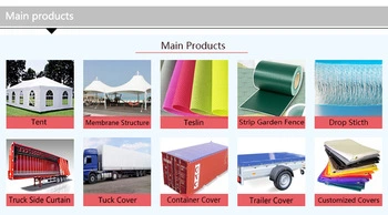 Waterproof PVC Tarpaulin 900GSM High Anti-UV Coated Polyester PVC Tautliners Curtains