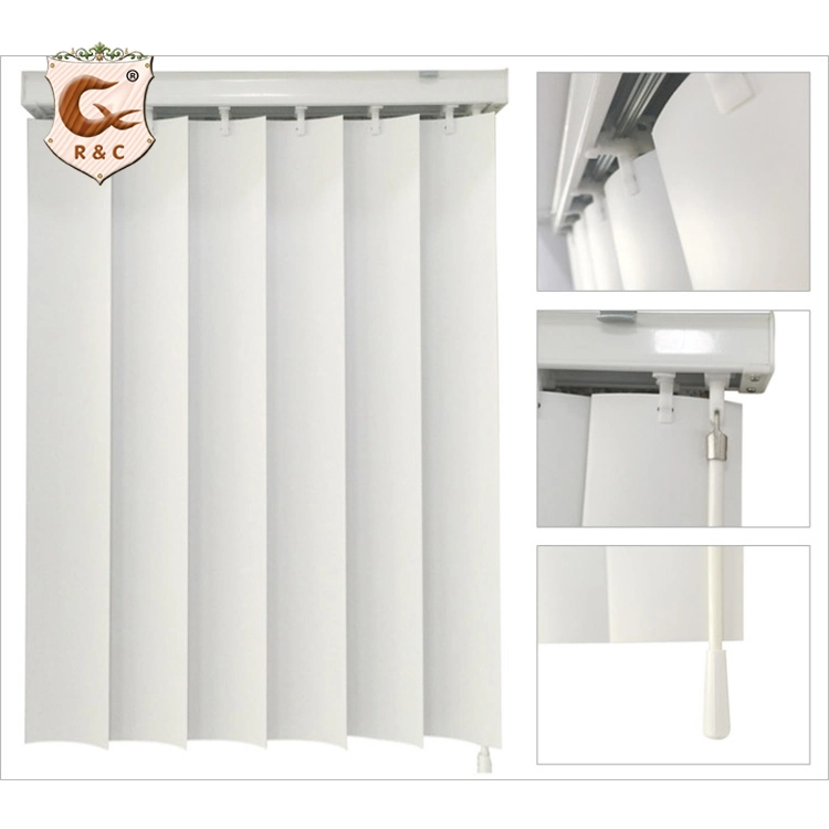 Wholesale Customized Size Indoor Manual Window Blackout Vertical Blinds