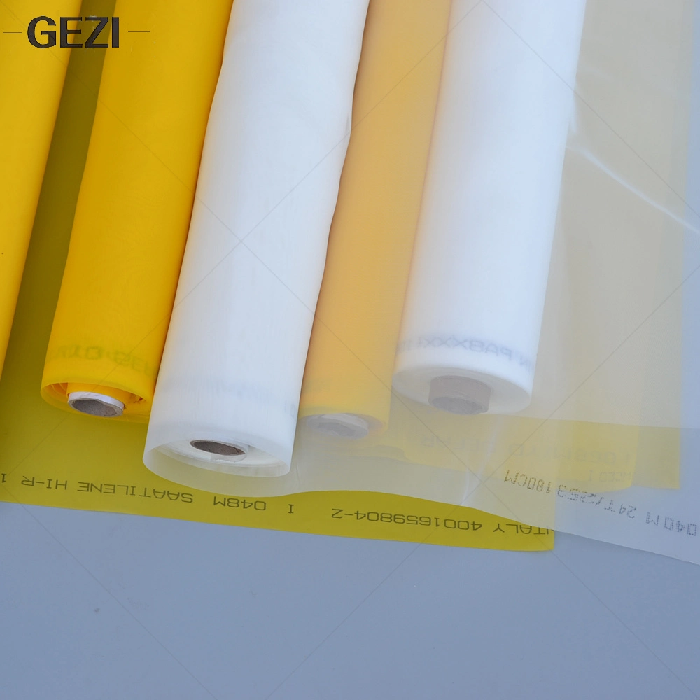 Gezi 110 Mesh Silk Screen Printing Monofilament Polyester Mesh Silk Fabric