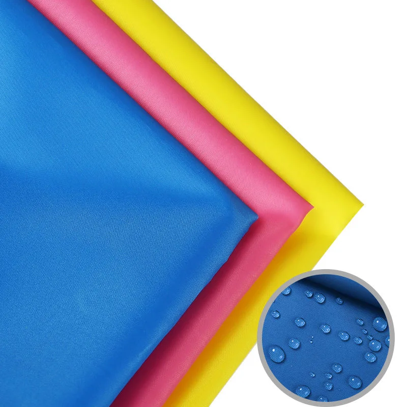 Design Color and Print Waterproof Transparent PVC Coated 100% Polyester Twill Woven Fabric Used for Outdoor Clothes