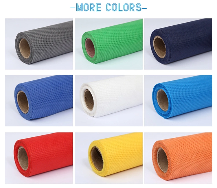 Recycled Material Eco-Friendly RPET Polyester Spunbonded RPET Non-Woven Fabric