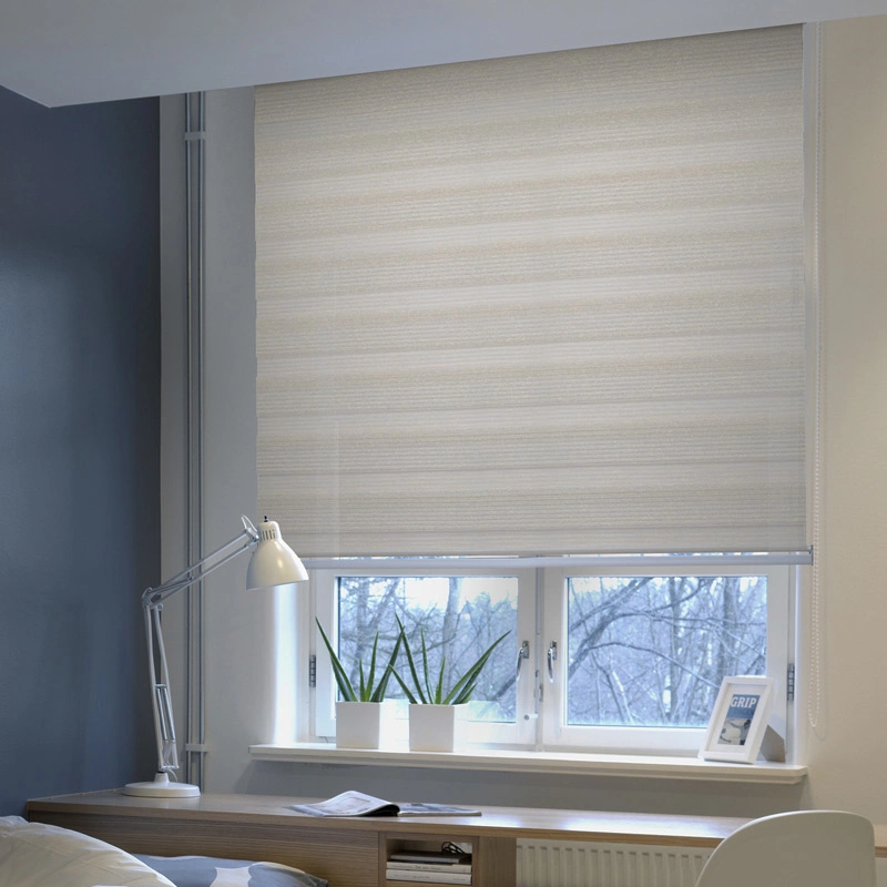 Blackout/Semi-Blackout Polyester Fabric Zebra Blinds