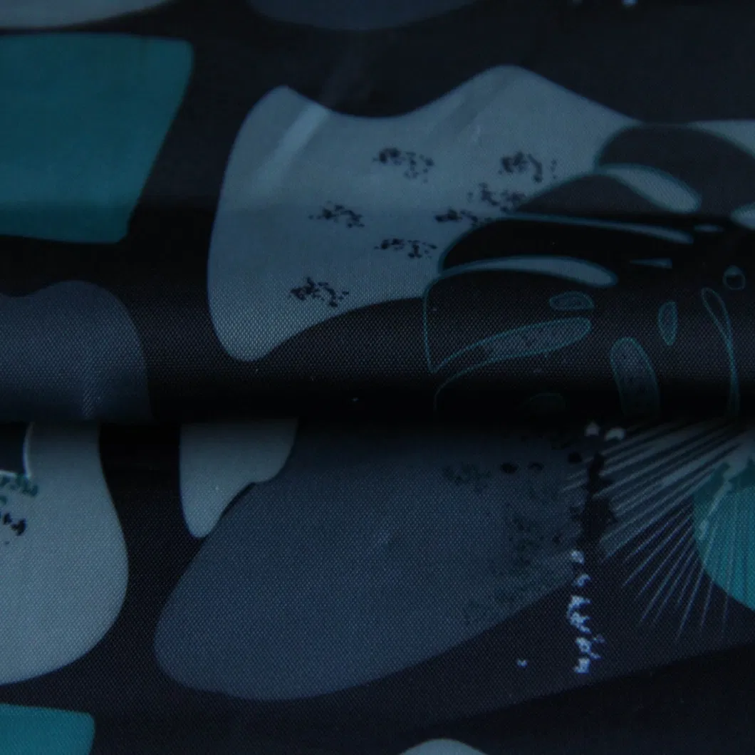 Print Special Pattern 100%Polyester Waterproof Textiles Fabric for Anti-Sun-Protection/Jakets