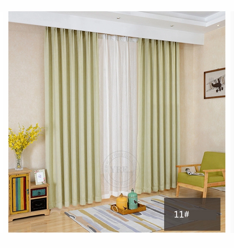 Hot Sale Latest Style 100% Polyester Fabric Window Curtain Roller Blinds for Dormitory