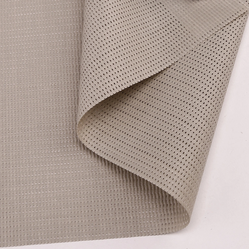 White Sunshade Mesh Fabric for Window Curtain Roller Blind