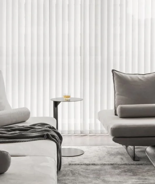 Modern Polyester Vertical Sliding Shades, Window Decorations Day Night Blinds, Offer Blinds