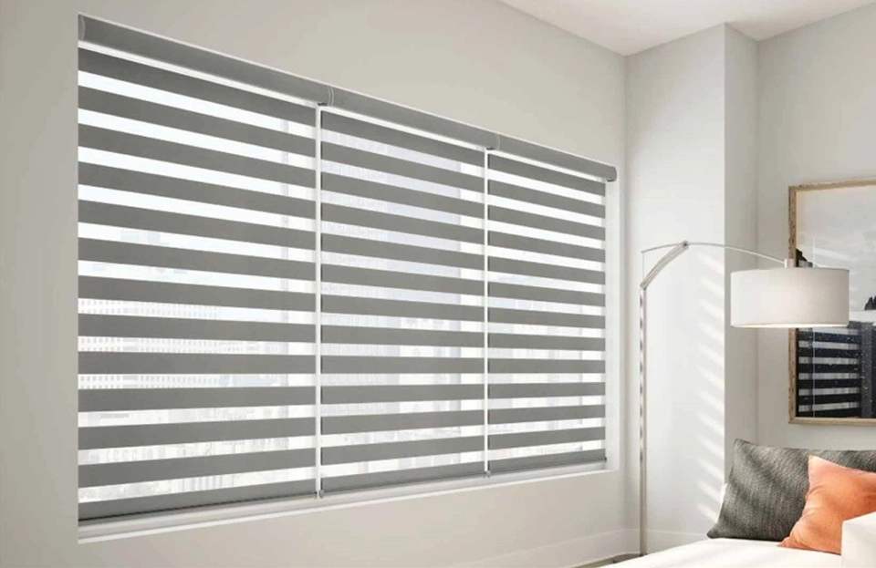 Smart Blind Zebra Curtain Motorized Blackout Roller Window Blindsindoor Window Day Night Zebra Roller Blinds Curtainzebra Shade Blinds Curtains