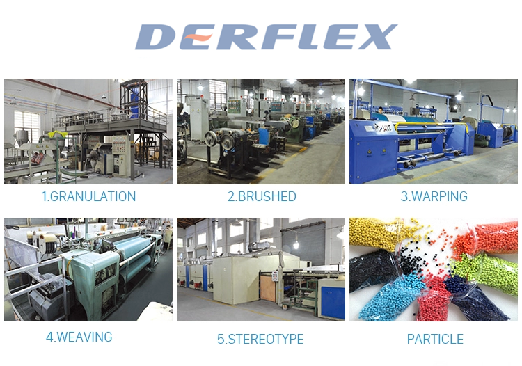 Derflex PVC Coated Mesh Fabric for Curtain Fabric with Cheap Price