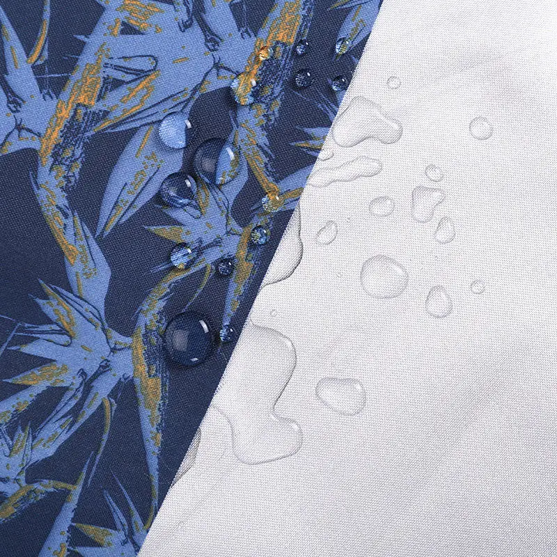 75D 100% Polyester Pleated Chiffon Fabric Soft Printed High Twist Chiffon Fabric for Women Skirts