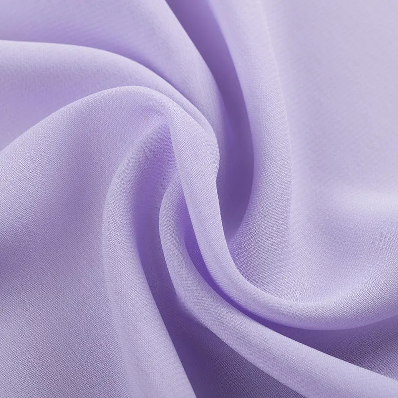 High Quality 100% Polyester Shiny Slub Shantung Fabric for Fashion Dress