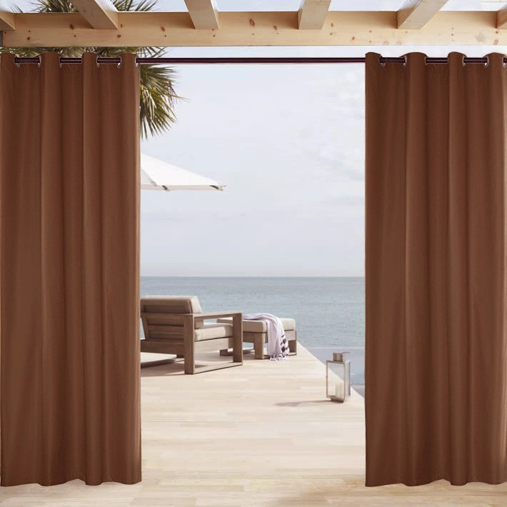 Custom Curtain Walls Outdoor Sunshade Waterproof Curtain Fabric