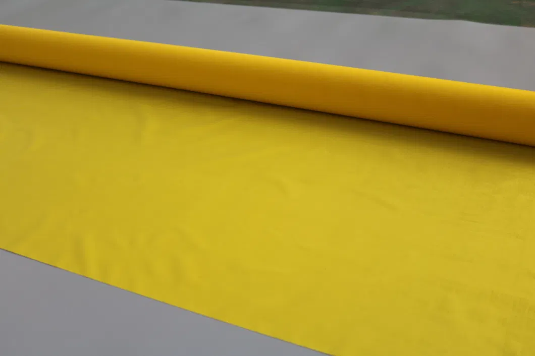 110t Polyester Silk Screen Printing Mesh Stretcher Frame Wear Resistant Durable 100% Polyester Mesh Fabric