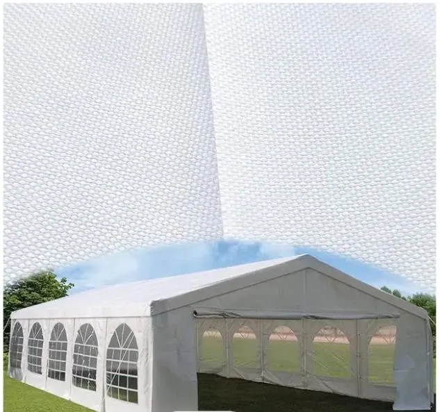 600d White Polyester Oxford PU/PVC Coated Canopy Tent Fabric