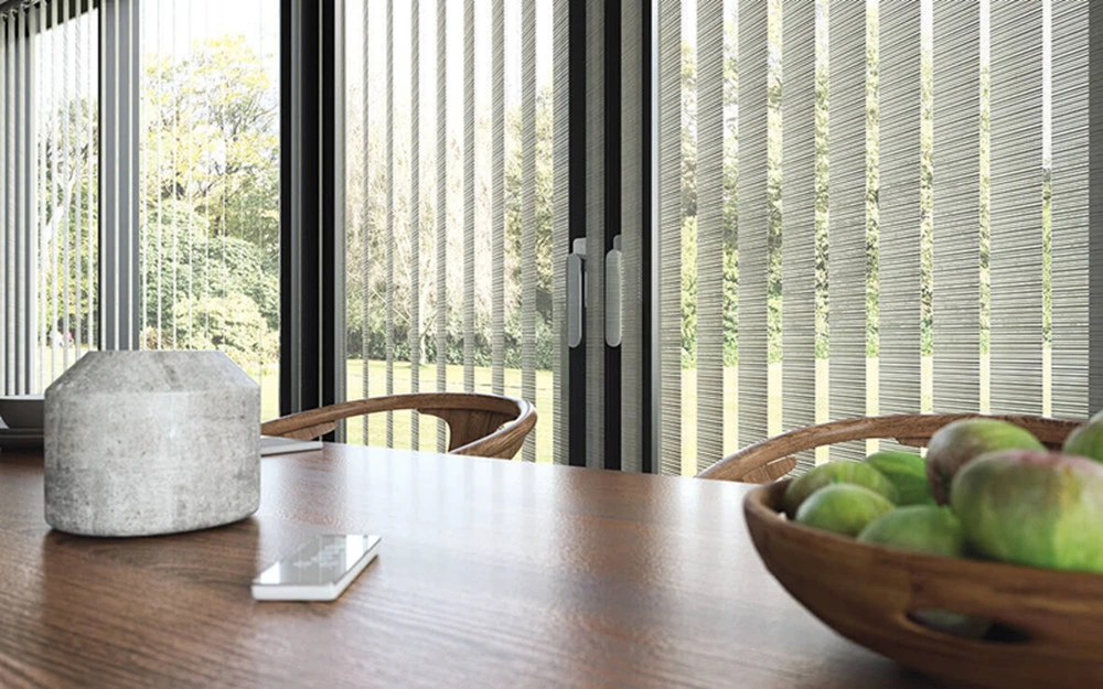 100%Polyester Slat Vertical Fabric to Make Vertical Blinds