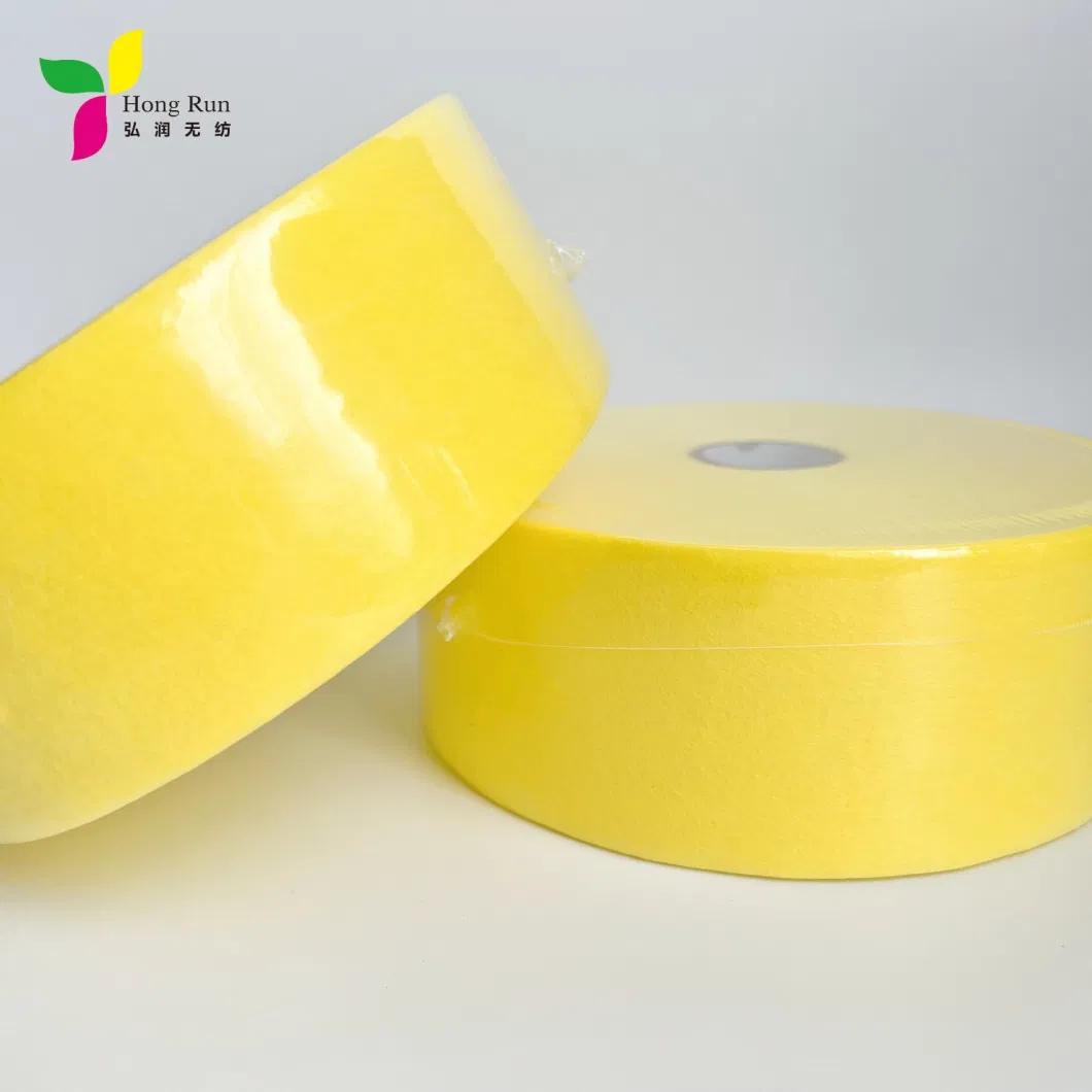 Hair Removal Paper Roll 7cm*100m Custom 100% Polyester Non-Woven Fabric Body Beauty Disposable Wax Roll