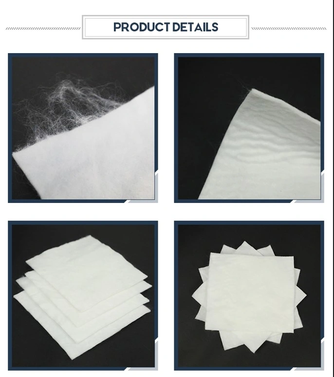 Earthwork Products Polyester Filament Spunbonded Nonwoven Non Woven Geotextile Filter Fabric Price