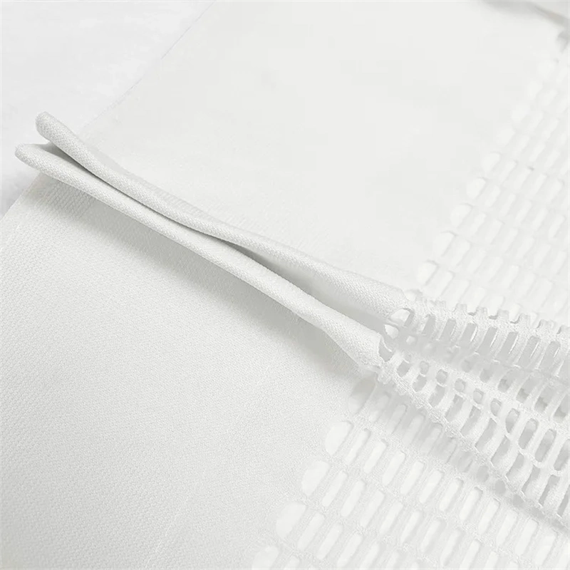 Medical Clinic Hospital Bed Partition Curtain Accessories Natural Soft Cotton Fabric