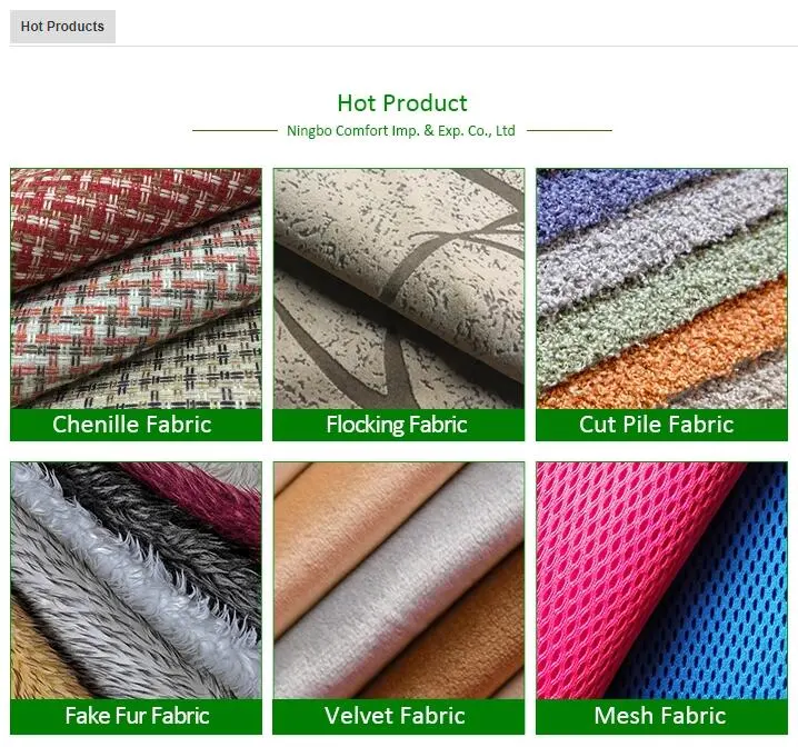 Eco-Friendly Jacquard Home Polyester Knitted Decorative Car Seat Upholstery Auto Printing Upholstery Fabric