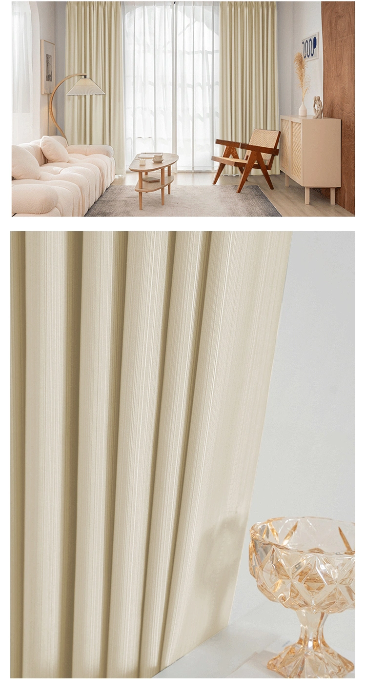 Color Matching Curtains, Living Room, Bedroom, Floating Window, Modern Luxury, 2022 New High-End Atmospheric Shading Curtain