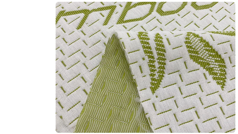 260GSM 220cm 100%Polyester Jacquard Knitted Mattress Fabric