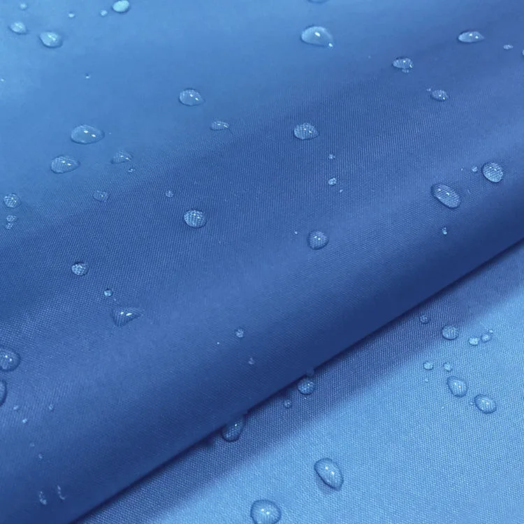 Design Color and Print Waterproof Transparent PVC Coated 100% Polyester Twill Woven Fabric Used for Outdoor Clothes